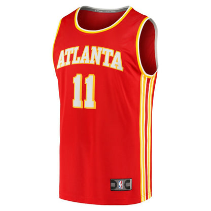 Trae Young Atlanta Hawks Fast Break Replica Jersey - Icon Edition - Red | NBA Jerseys