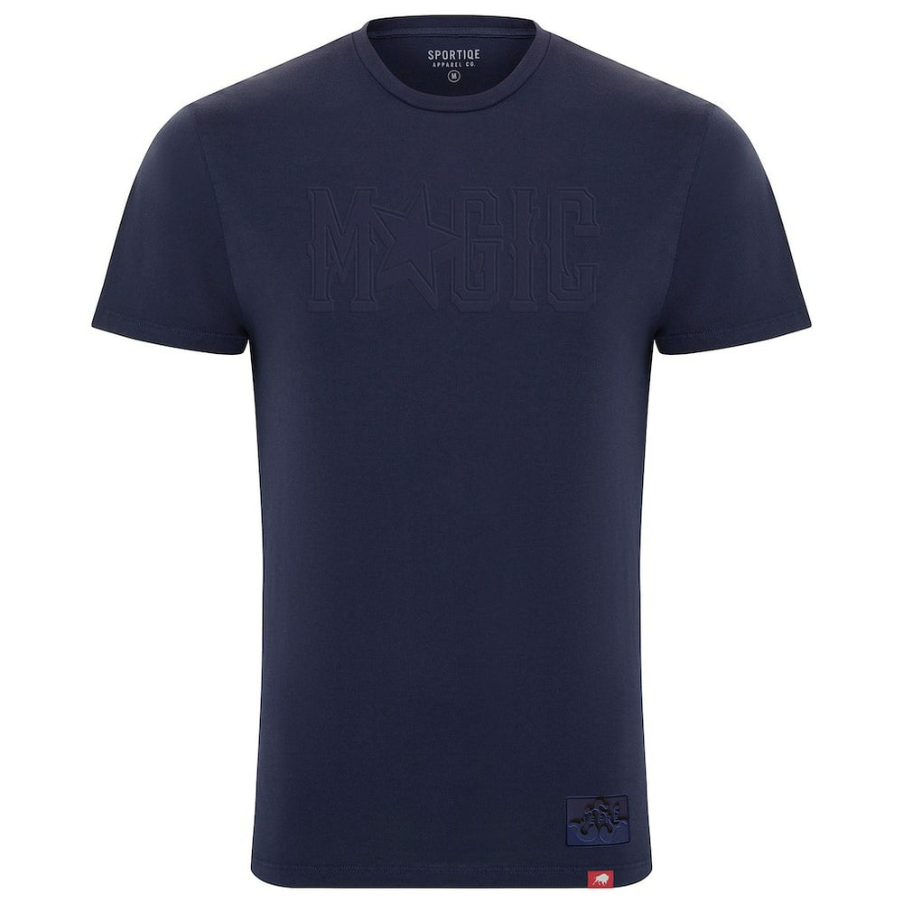 NBA - Orlando Magic x JEFRE Sportiqe Unisex 2023/24 City Edition Bingham T-shirt - Heather Navy