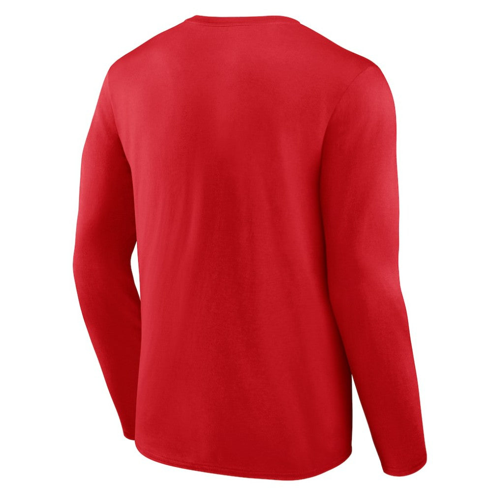 Washington Nationals Logo Athletic Heart & Soul Long Sleeve T-Shirt Lifestyle