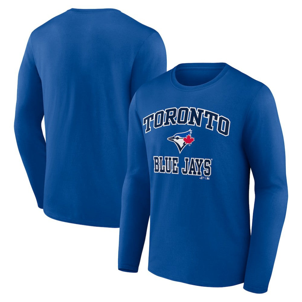 Toronto Blue Jays Logo Athletic Heart & Soul Long Sleeve T-Shirt Online