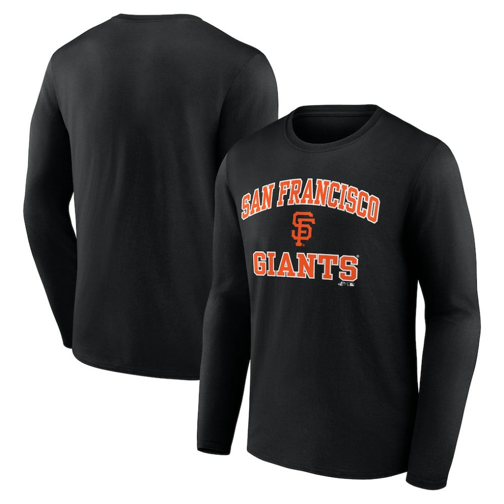 San Francisco Giants Logo Athletic Heart & Soul Long Sleeve T-Shirt Online