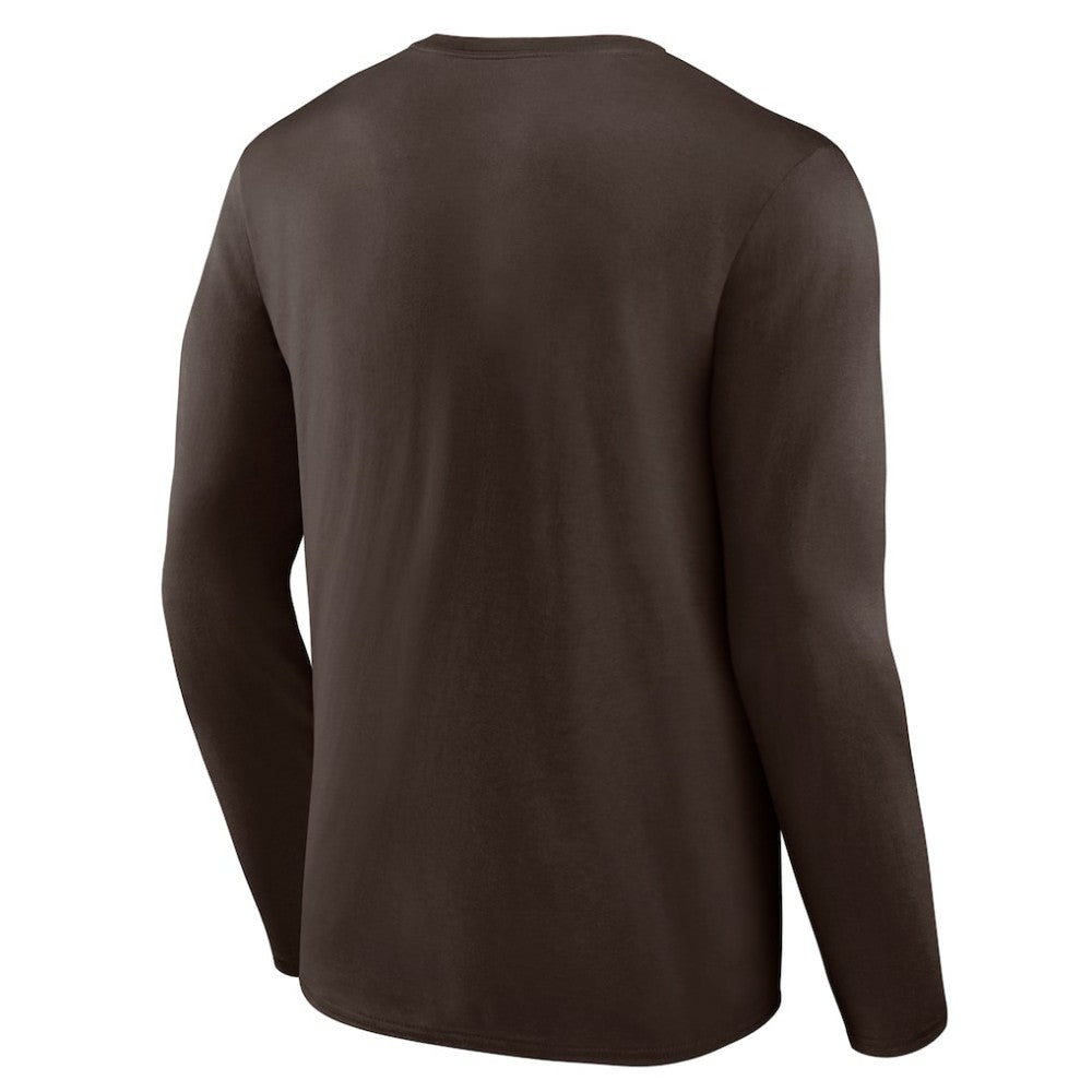 San Diego Padres Logo Athletic Heart & Soul Long Sleeve T-Shirt Sale