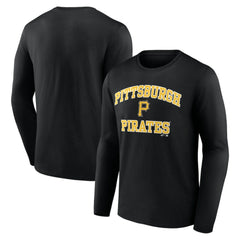 Pittsburgh Pirates Logo Athletic Heart & Soul Long Sleeve T-Shirt Near Me