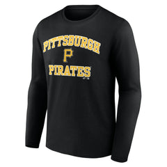 Pittsburgh Pirates Logo Athletic Heart & Soul Long Sleeve T-Shirt Near Me
