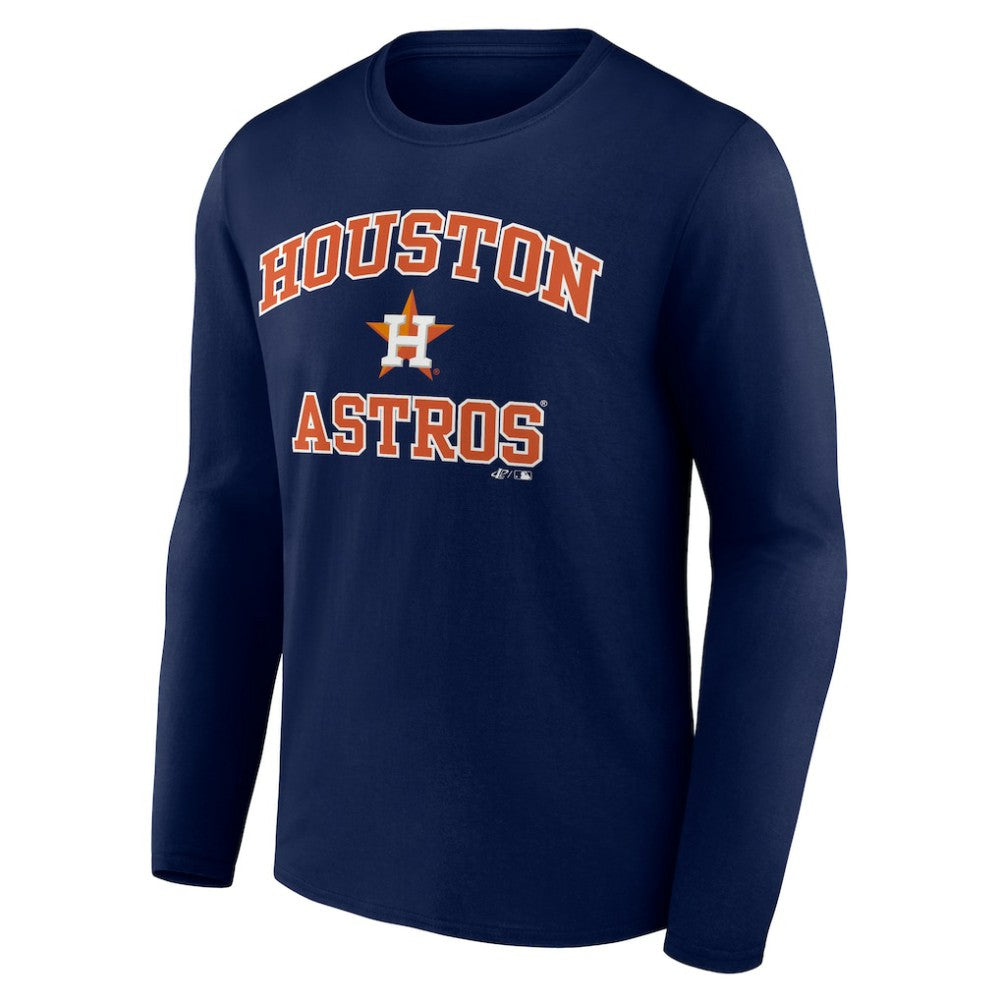 Houston Astros Logo Athletic Heart & Soul Long Sleeve T-Shirt for sale