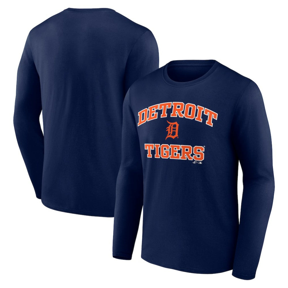 Detroit Tigers Logo Athletic Heart & Soul Long Sleeve T-Shirt Near Me