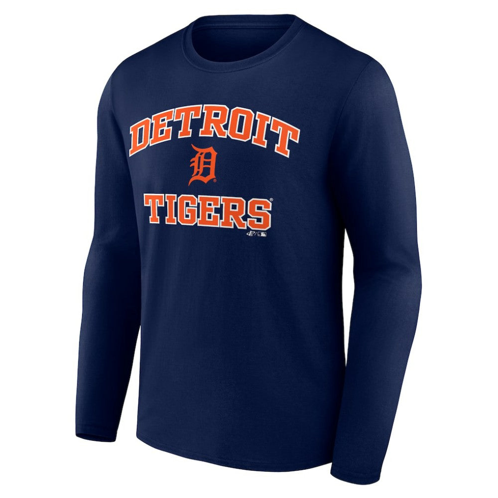 Detroit Tigers Logo Athletic Heart & Soul Long Sleeve T-Shirt Near Me