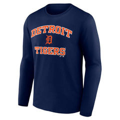 Detroit Tigers Logo Athletic Heart & Soul Long Sleeve T-Shirt Near Me