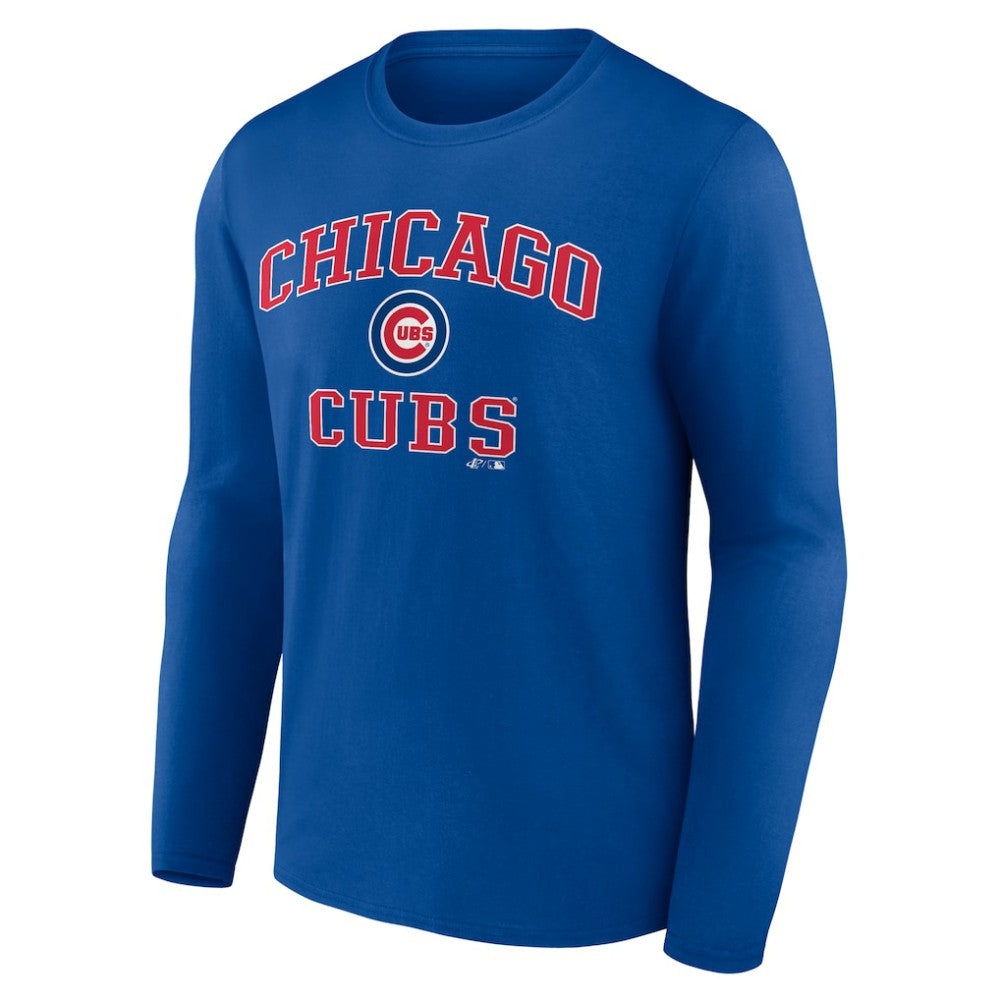 Chicago Cubs Logo Athletic Heart & Soul Long Sleeve T-Shirt Near Me