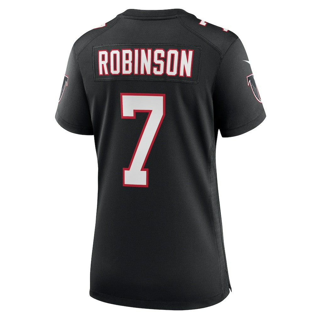 Bijan Robinson Atlanta Falcons Women's Alternate Game Jersey Black - Nike