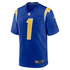 Quentin Johnston Los Angeles Chargers Alternate Game Jersey Royal - Nike