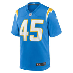Tuli Tuipulotu Los Angeles Chargers Team Game Jersey Powder Blue - Nike