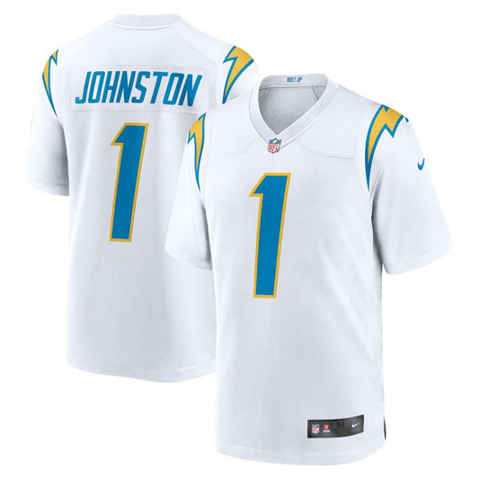 Quentin Johnston Los Angeles Chargers Away Game Jersey - White | NFL Jerseys