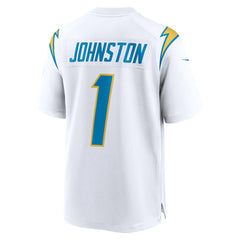 Quentin Johnston Los Angeles Chargers Away Game Jersey White - Nike