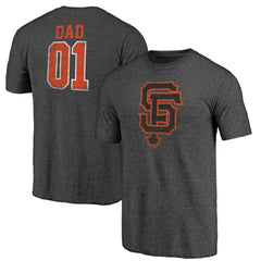 San Francisco Giants Greatest Dad Tri-Blend T-Shirt for sale