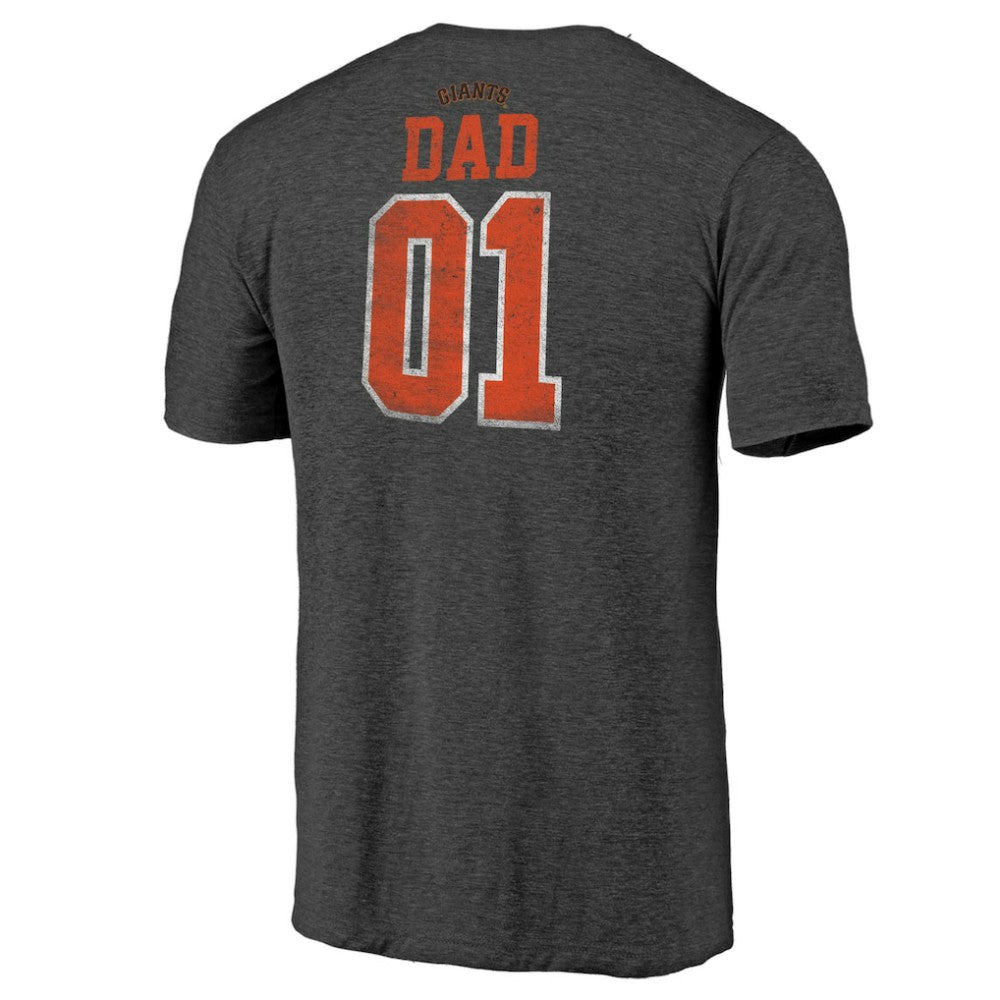 San Francisco Giants Greatest Dad Tri-Blend T-Shirt for sale