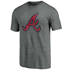 Atlanta Braves Official Logo Tri-Blend T-Shirt for sale