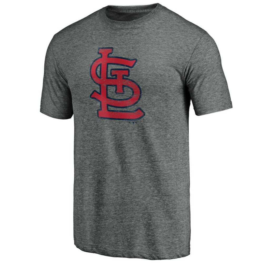 St. Louis Cardinals Official Logo Tri-Blend T-Shirt On Sale