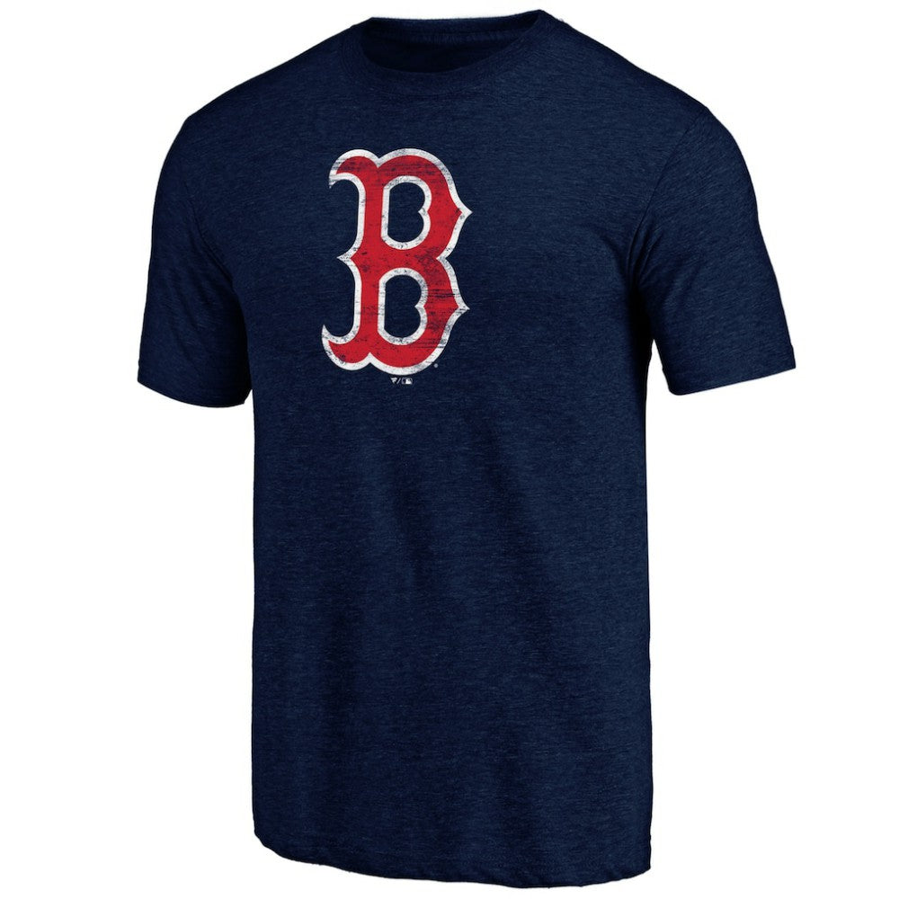 Boston Red Sox Official Logo Tri-Blend T-Shirt Near Me