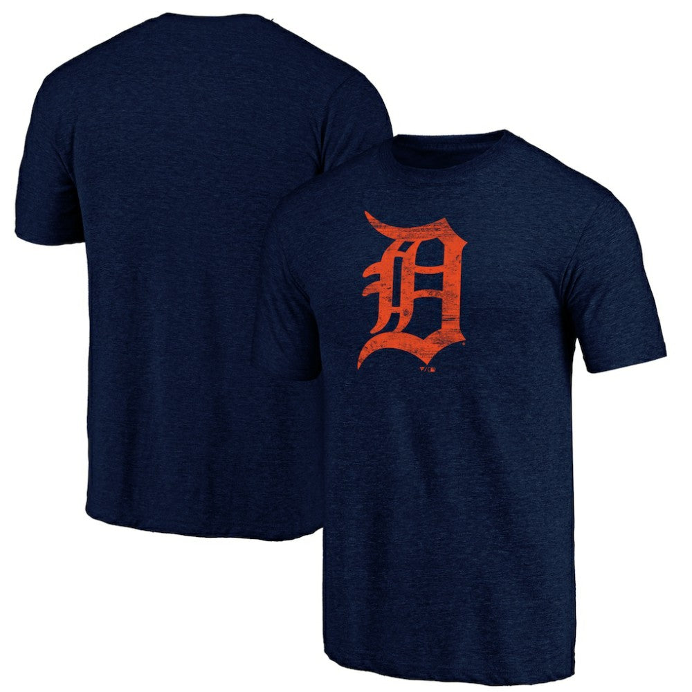 Detroit Tigers Official Logo Tri-Blend T-Shirt Sale
