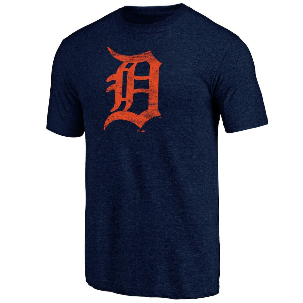 Detroit Tigers Official Logo Tri-Blend T-Shirt Sale