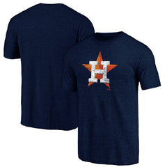 Houston Astros Official Logo Tri-Blend T-Shirt for sale