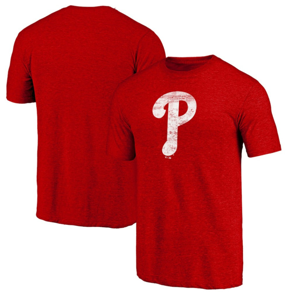 Philadelphia Phillies Official Logo Tri-Blend T-Shirt Online