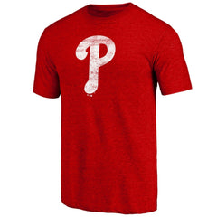 Philadelphia Phillies Official Logo Tri-Blend T-Shirt Online