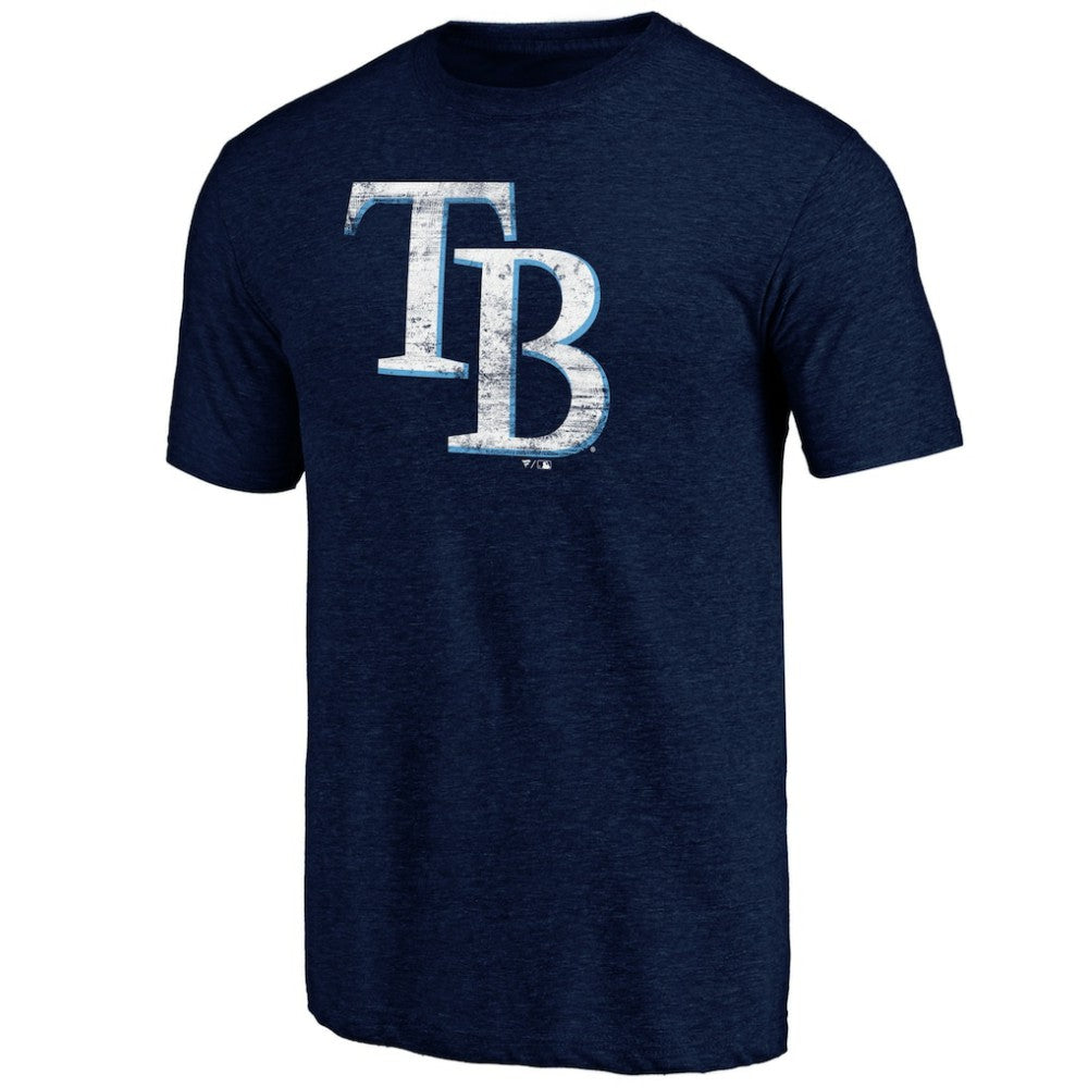 Tampa Bay Rays Official Logo Tri-Blend T-Shirt Near Me