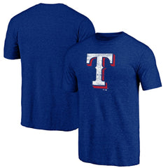 Texas Rangers Official Logo Tri-Blend T-Shirt Online