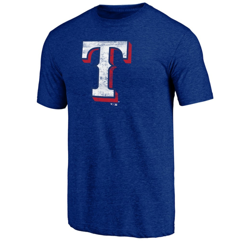 Texas Rangers Official Logo Tri-Blend T-Shirt Online