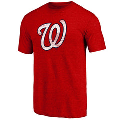 Washington Nationals Official Logo Tri-Blend T-Shirt On Sale