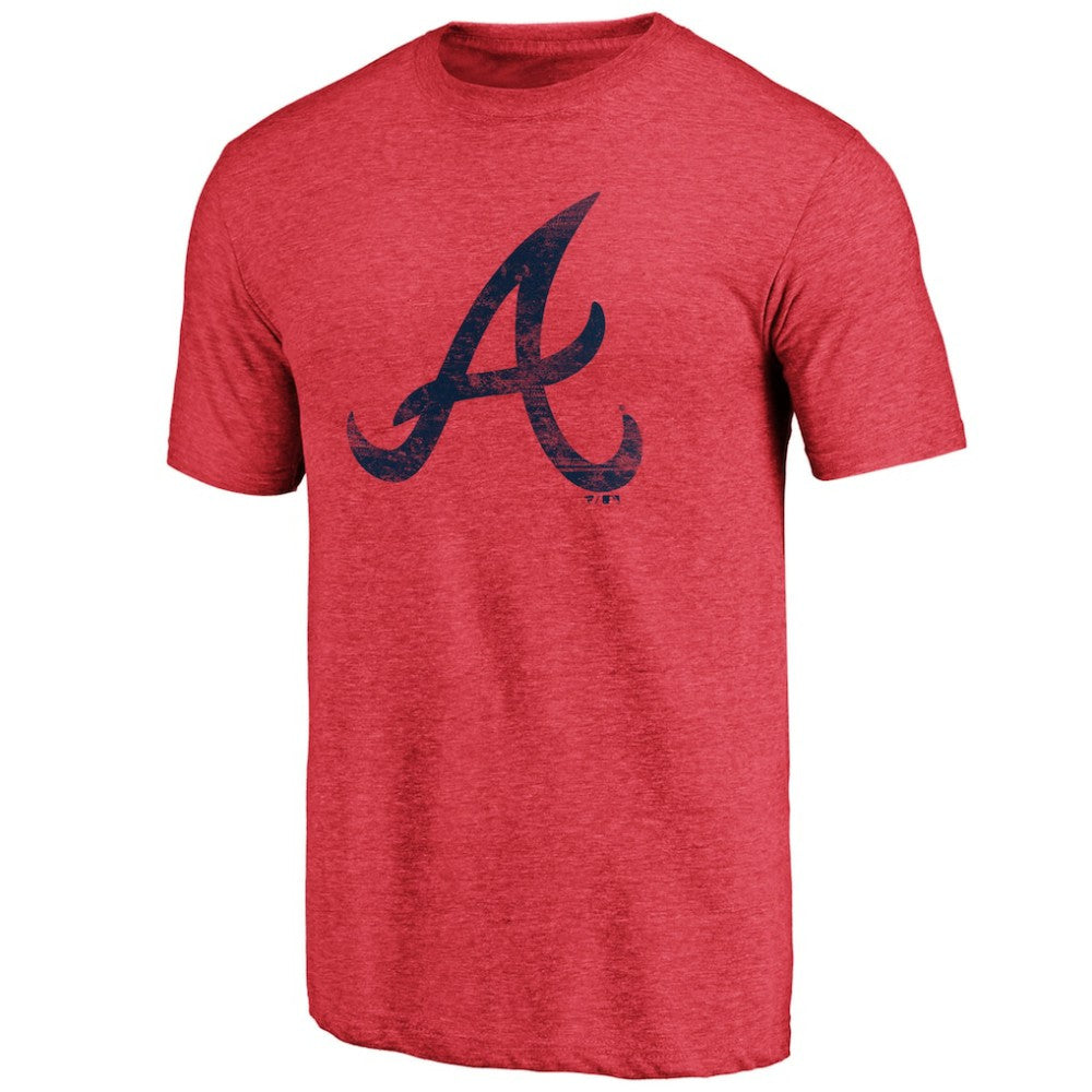 Atlanta Braves Official Logo Tri-Blend T-Shirt Online