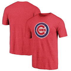 Chicago Cubs Official Logo Tri-Blend T-Shirt Online