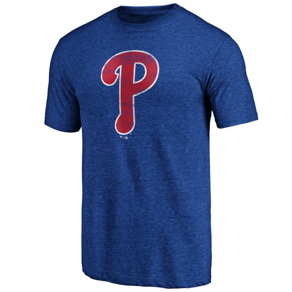 Philadelphia Phillies Official Logo Tri-Blend T-Shirt discount