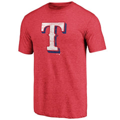 Texas Rangers Official Logo Tri-Blend T-Shirt Online