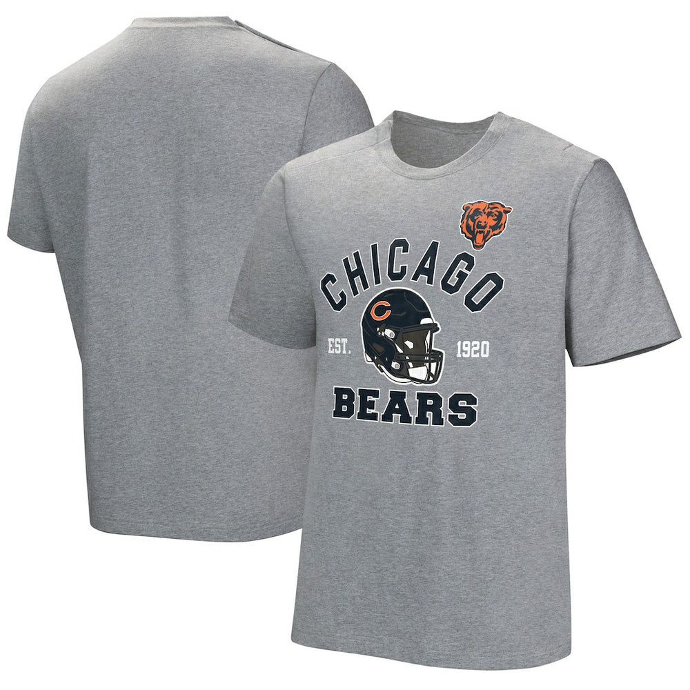 Chicago Bears Tackle Adaptive T-Shirt Gray - NFL