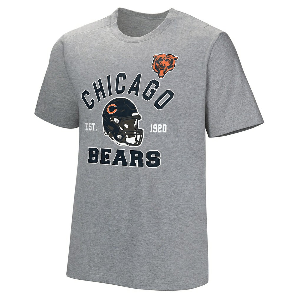 Chicago Bears Tackle Adaptive T-Shirt Gray - NFL