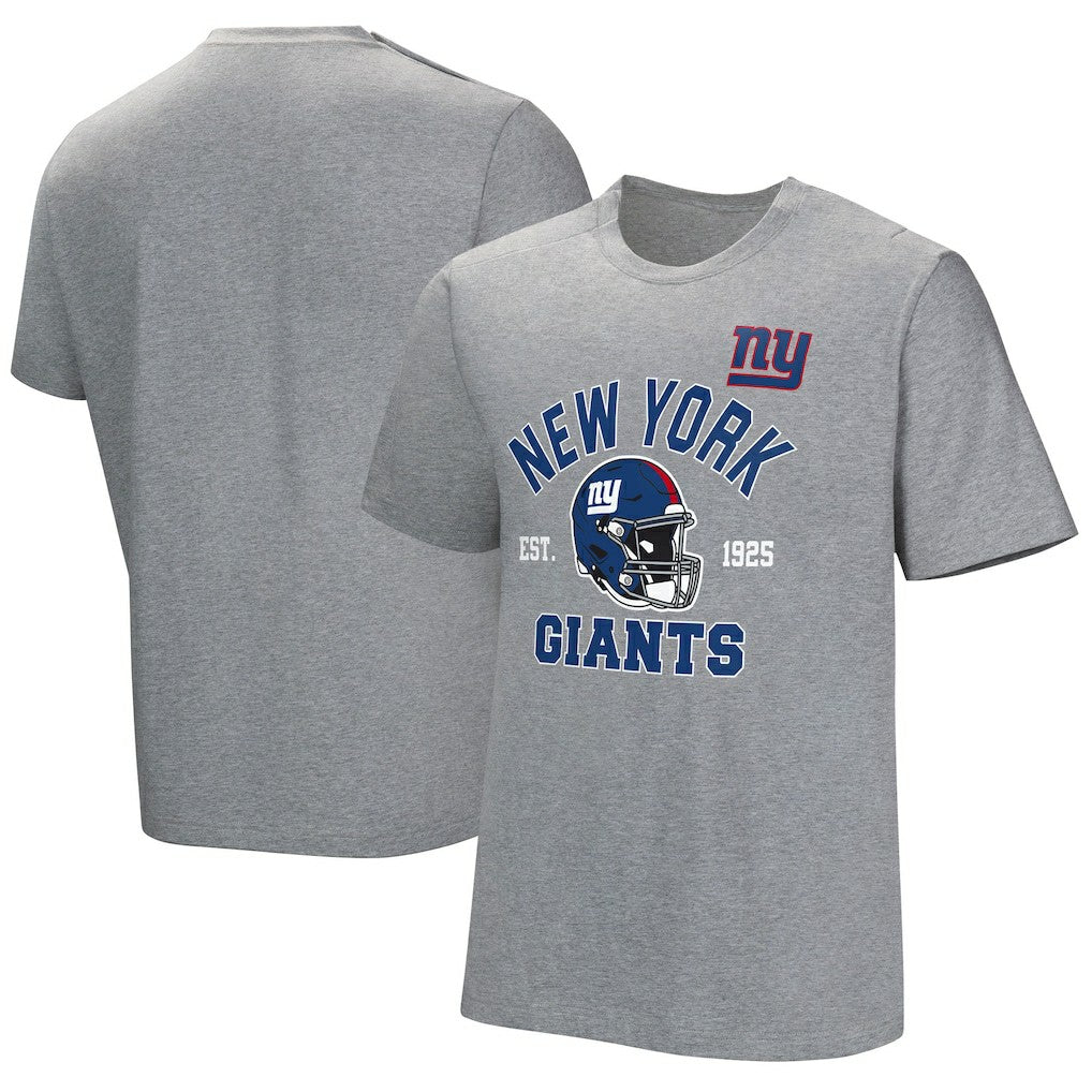 New York Giants Tackle Adaptive T-Shirt Gray - NFL