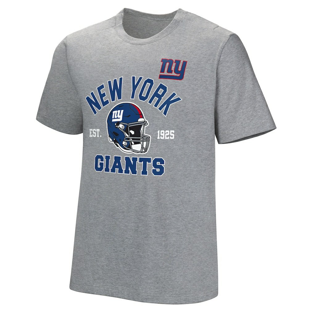 New York Giants Tackle Adaptive T-Shirt Gray - NFL