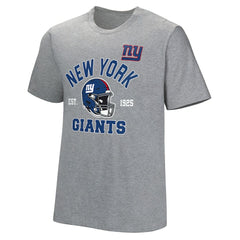 New York Giants Tackle Adaptive T-Shirt Gray - NFL