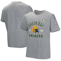 Green Bay Packers Tackle Adaptive T-Shirt Gray - NFL