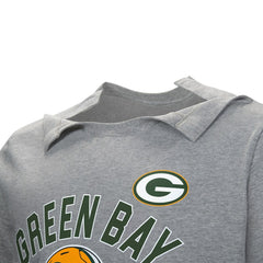 Green Bay Packers Tackle Adaptive T-Shirt Gray - NFL