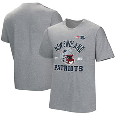 New England Patriots Tackle Adaptive T-Shirt Gray - NFL