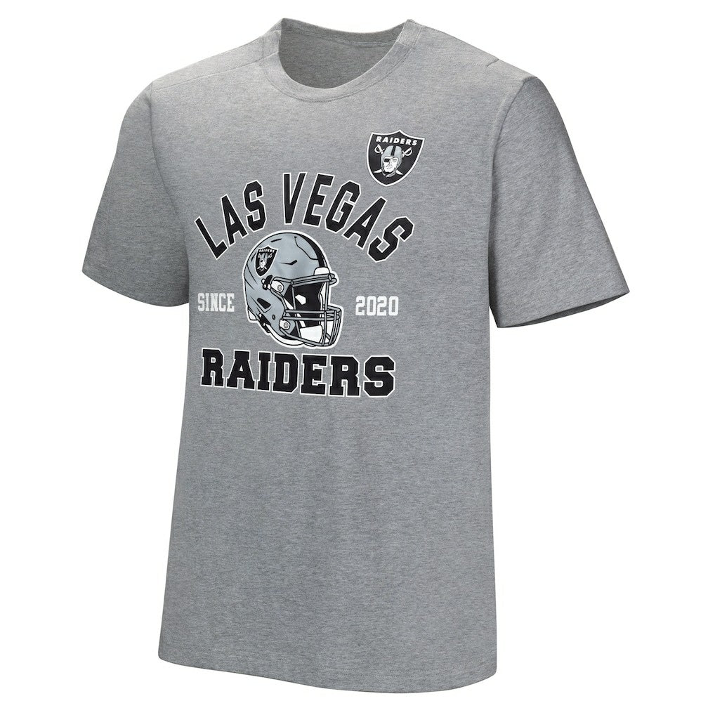 Las Vegas Raiders Tackle Adaptive T-Shirt Gray - NFL