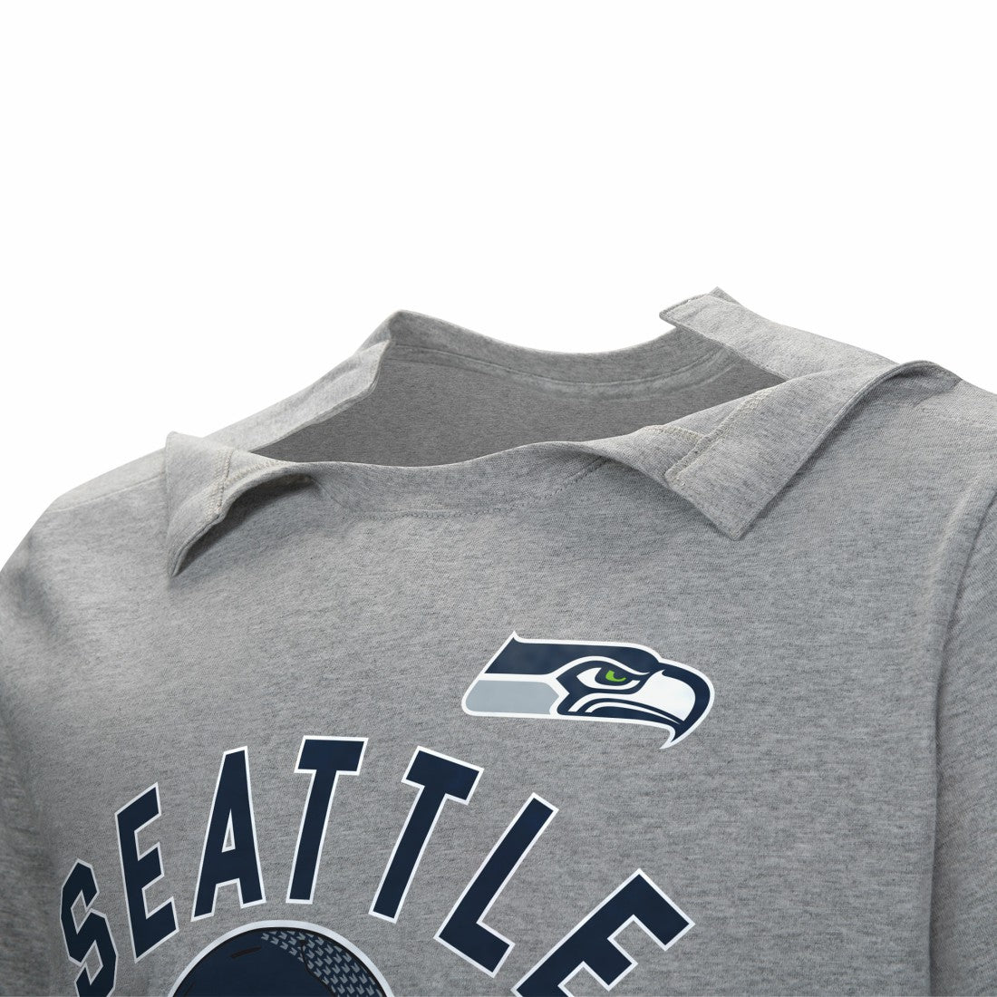 Seattle Seahawks Tackle Adaptive T-Shirt Gray - NFL