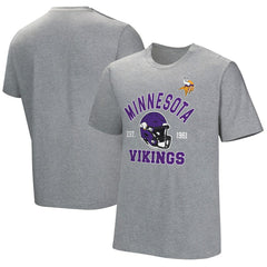 Minnesota Vikings Tackle Adaptive T-Shirt Gray - NFL