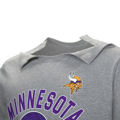 Minnesota Vikings Tackle Adaptive T-Shirt Gray - NFL