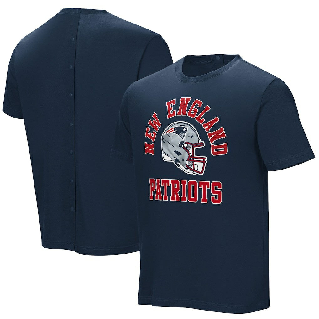 New England Patriots Field Goal Assisted T-Shirt Navy - NFL
