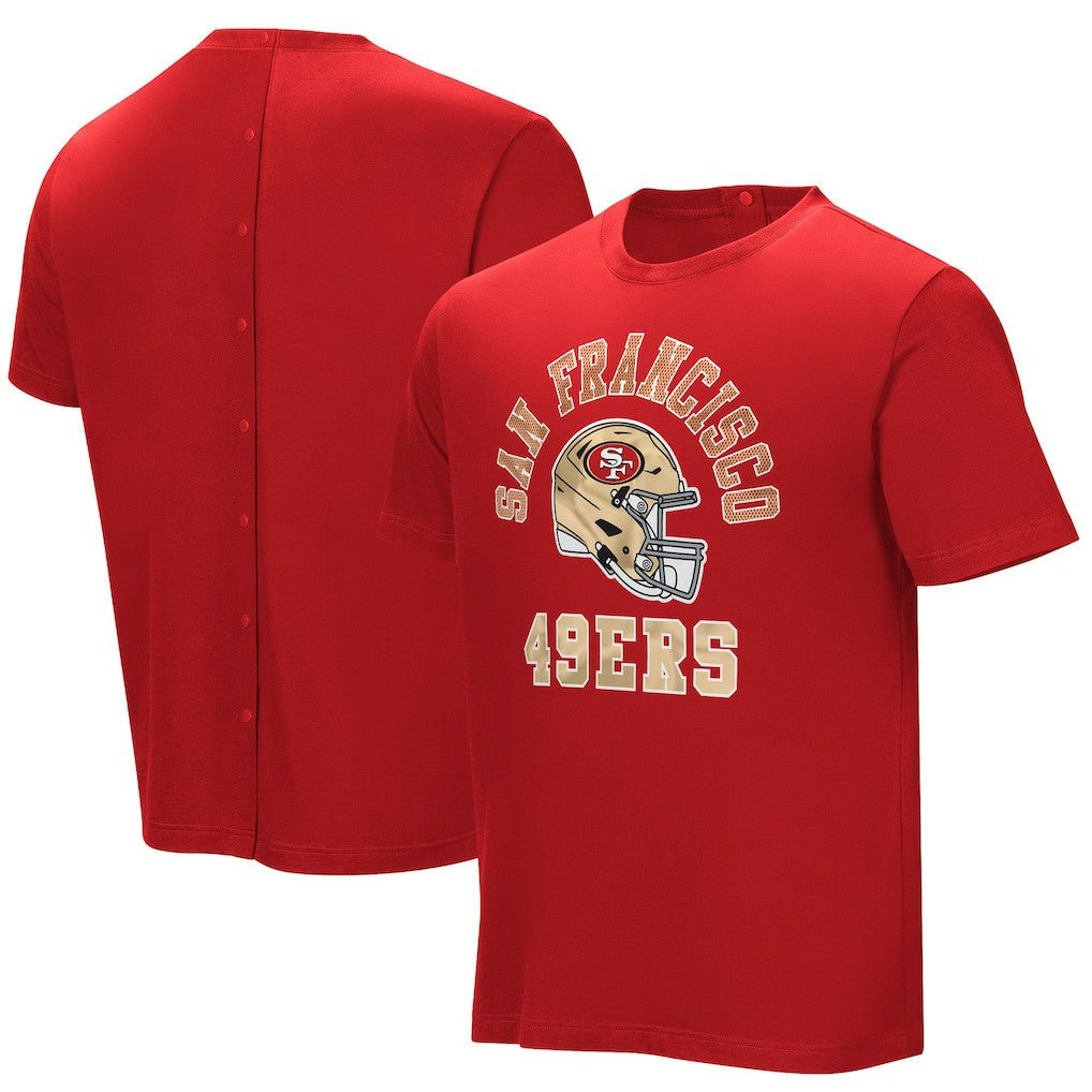 San Francisco 49ers Field Goal Assisted T-Shirt Scarlet - NFL